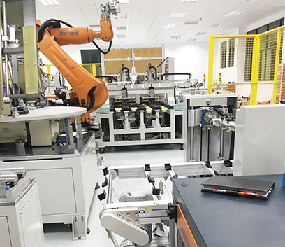 手機鋰電池生產線